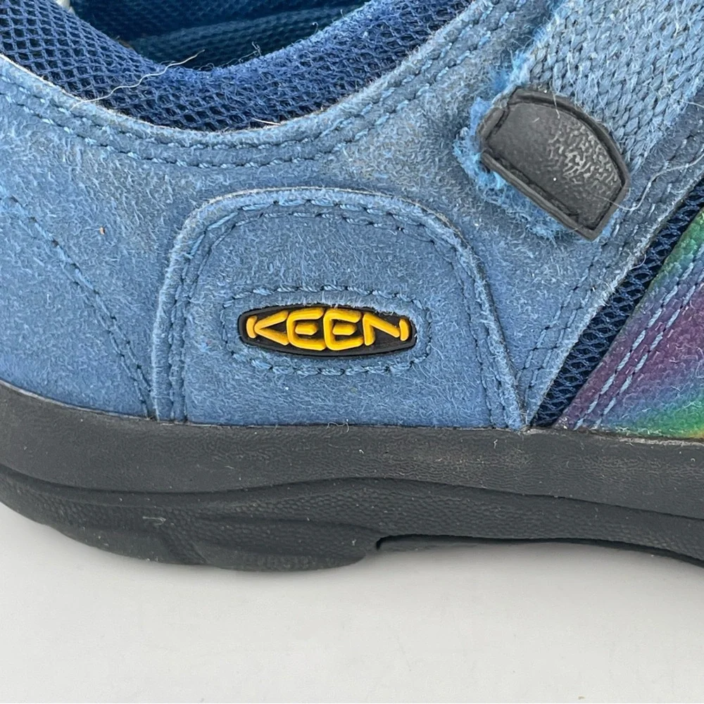 Keen Big Kids Newport H2SHO Blue & Rainbow Multi-Use Waterproof Shoes - Size 3 Y